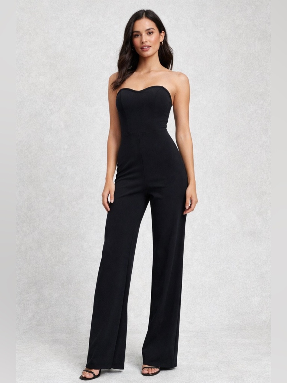 Crystal Sky Strapless Jumpsuit - Size XS